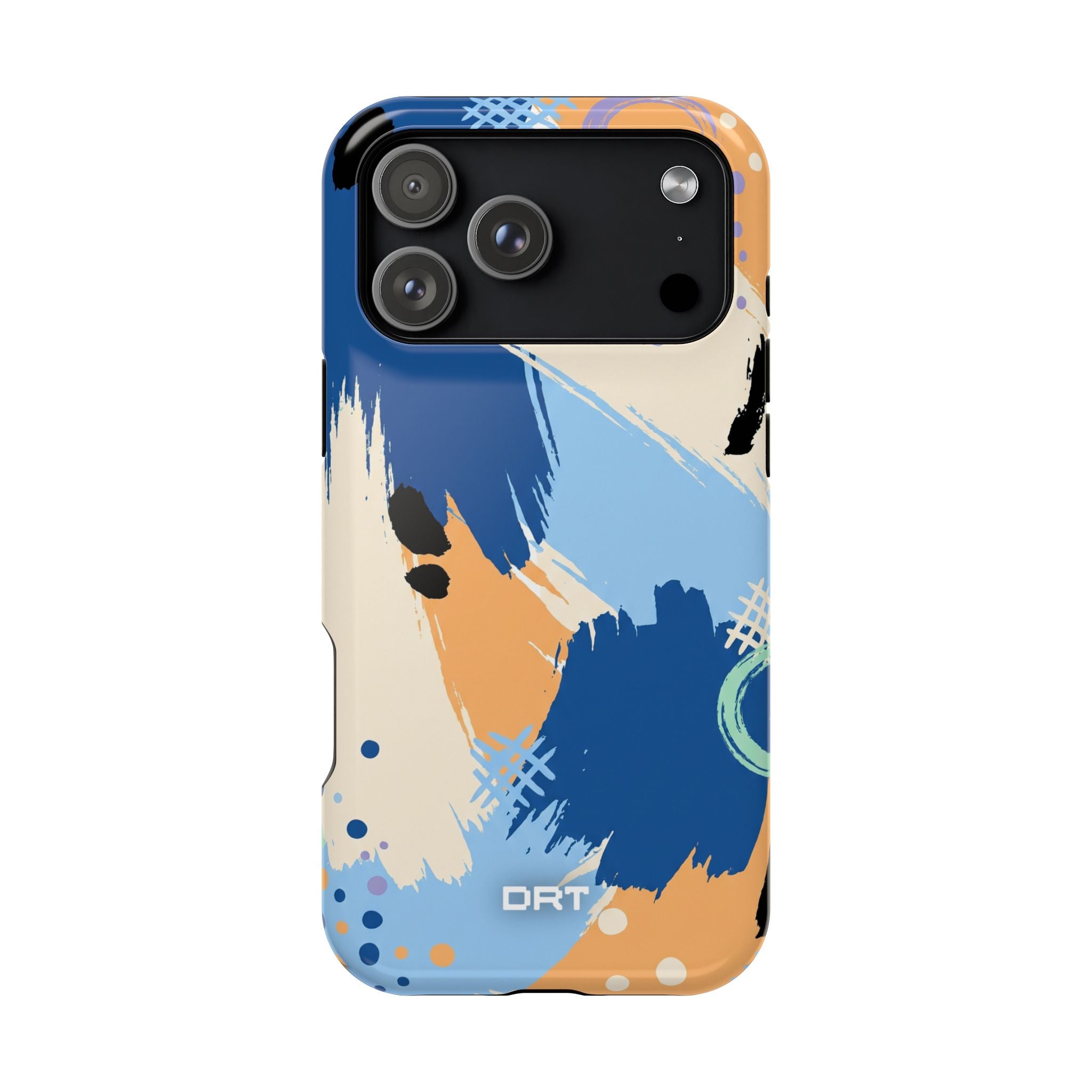 Abstract Brushstroke Magnetic Impact-Resistant Phone Case
