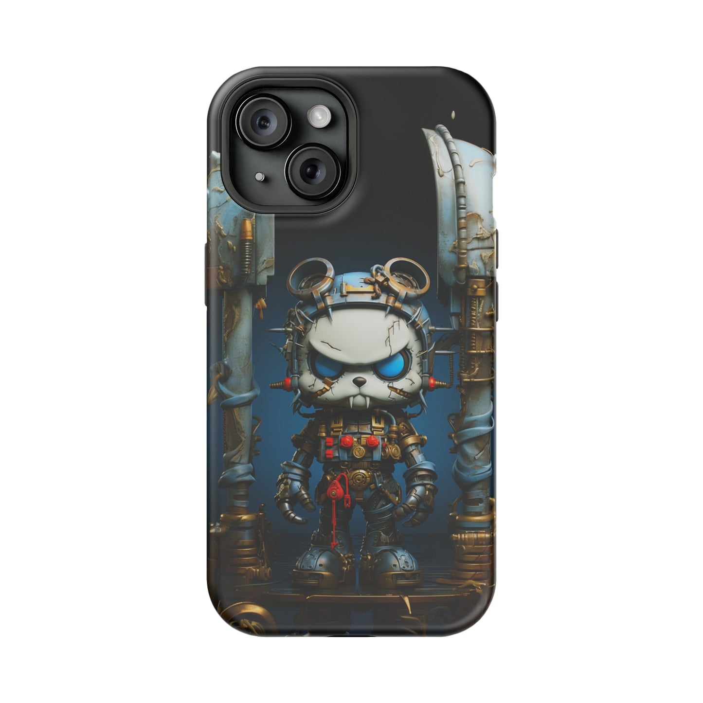 Steampunk Sentry (iPhone MagSafe Case)Steampunk Sentry MagSafe Durable Case: Style Meets Protection 📱✨
Upgrade your device with Rima Gallery's Steampunk Sentry MagSafe Durable Case. This case isn’t justRimaGallery