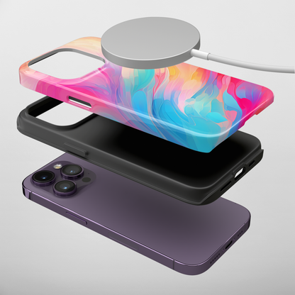 Swirling Color Symphony (iPhone MagSafe Case)Swirling Color Symphony MagSafe Durable Case: Style Meets Protection 📱✨
Upgrade your device with Rima Swirling Color Symphony MagSafe Durable Case. This case isn’t RimaGallery