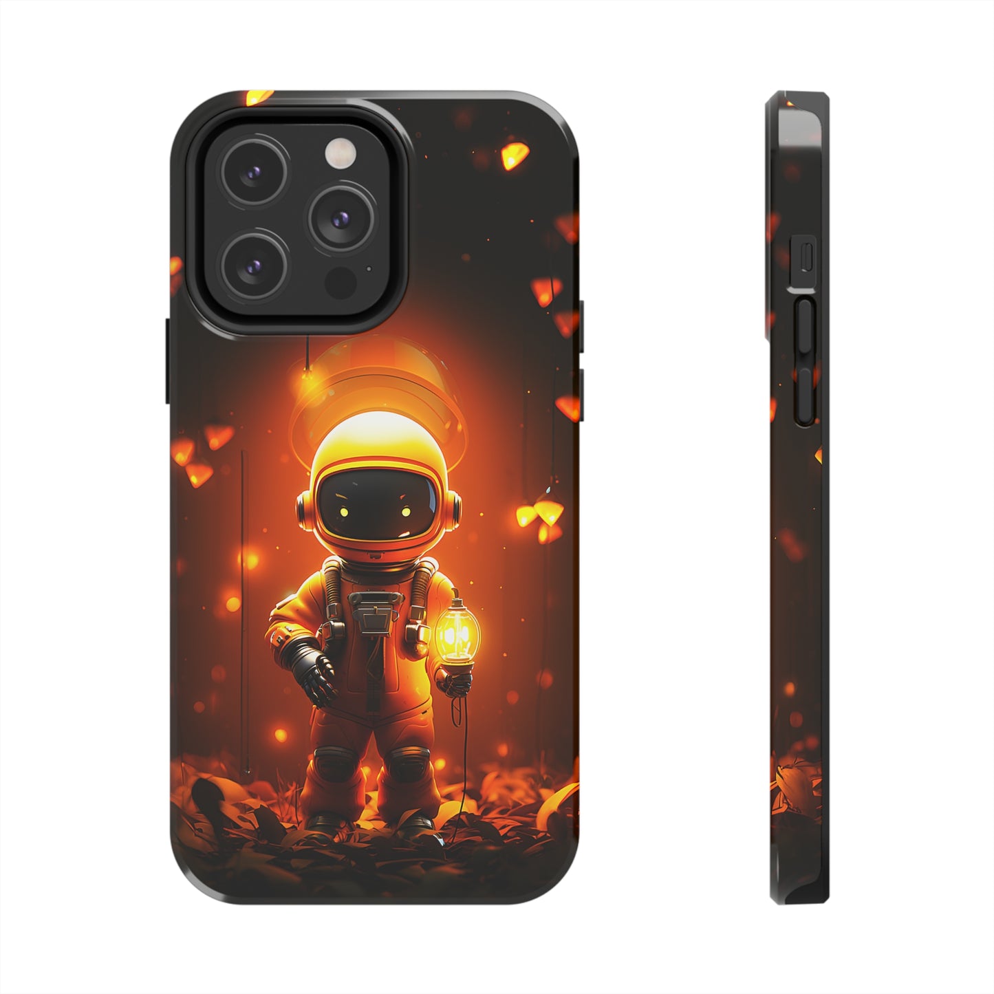 Yellow Astronaut Robot (iPhone Case 11-15)Discover the perfect balance of style and safety with RIMA's Tough Phone Case for iPhone 11, 12, 13, 14, 15 . Enjoy enhanced protection with a stylish glossy finish.RimaGallery