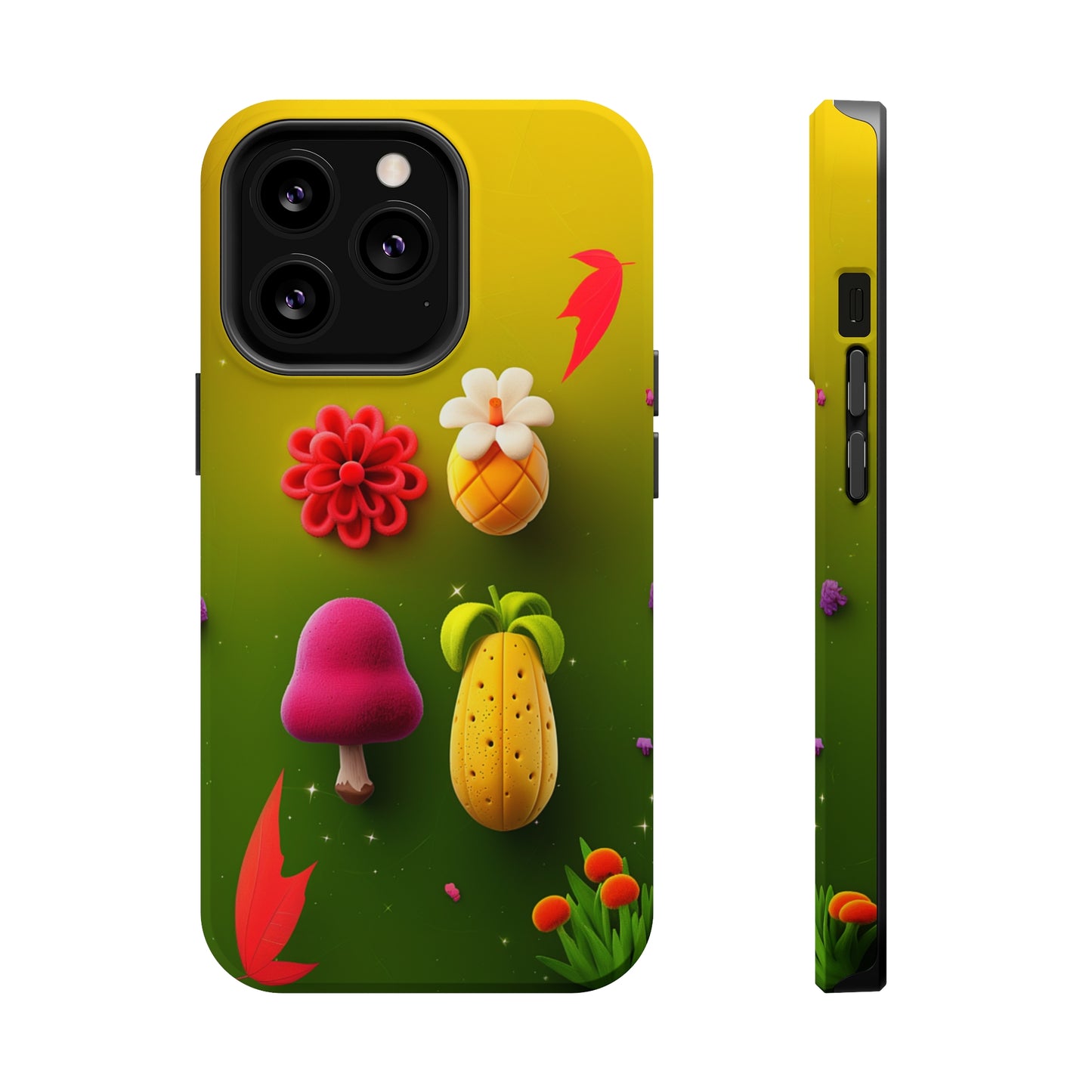 Whimsy Garden (iPhone MagSafe Case)Rima Gallery presents the exclusive Psychedelic Flow MagSafe Durable Case For iphone 13, 14, 15, Pro, Max. Upgrade to our iPhone 13-15 MagSafe Case: Dual-layer proteRimaGallery