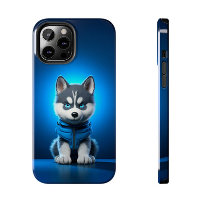 Blue Husky Charm (iPhone Case 11-15)Upgrade Your iPhone with RIMA's Tough Case: Combining sleek style and unmatched protection for iPhone 11-15 models. Durable, fashionable, and eco-friendly. Shop now RimaGallery