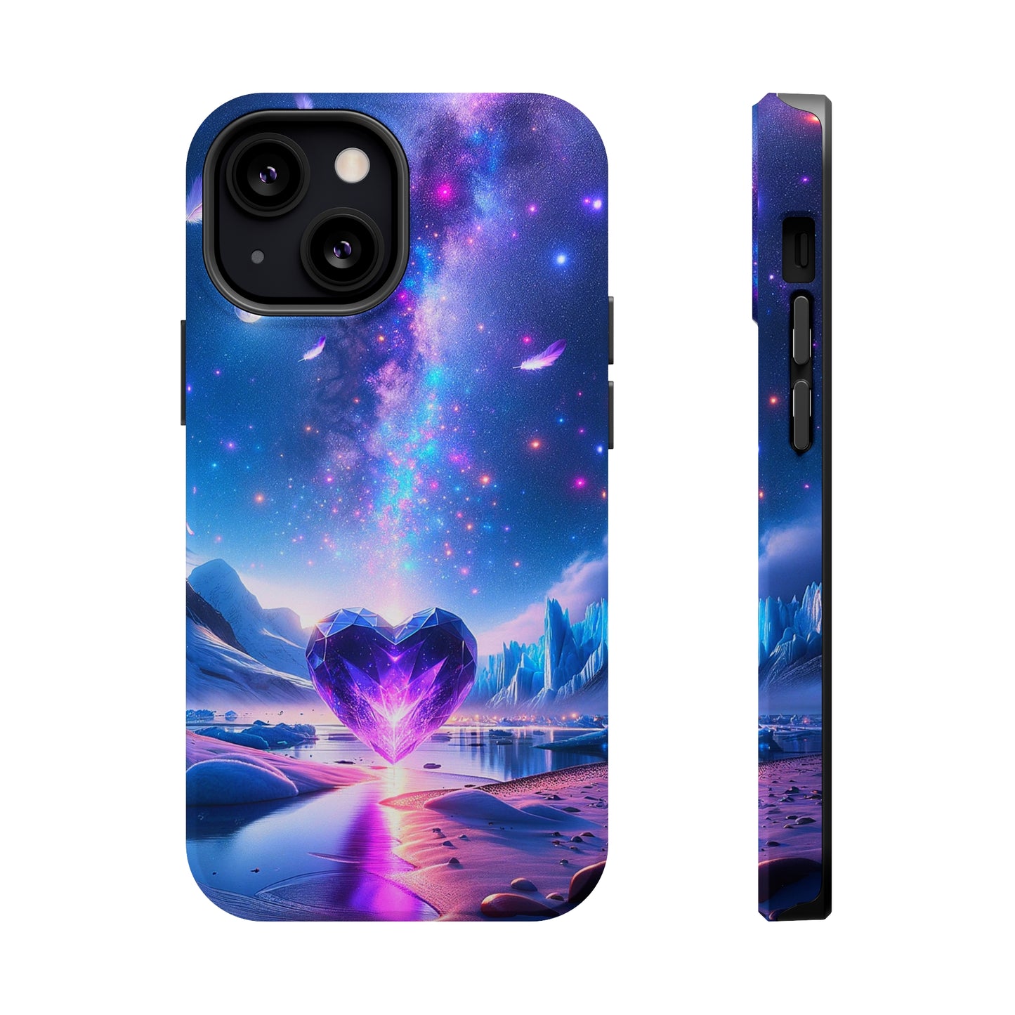 Galactic Heartbeat (iPhone MagSafe Case)Galactic Heartbeat MagSafe Durable Case: Style Meets Protection 📱✨
Upgrade your device with Rima Gallery's Galactic Heartbeat MagSafe Durable Case. This case isn’t RimaGallery