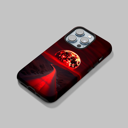 Crimson Eclipse (iPhone Case 11-16)