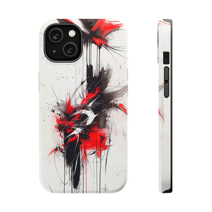 Ebony Flare (iPhone MagSafe Case)Rima Gallery presents the exclusive Psychedelic Flow MagSafe Durable Case For iphone 13, 14, 15, Pro, Max. Upgrade to our iPhone 13-15 MagSafe Case: Dual-layer proteRimaGallery