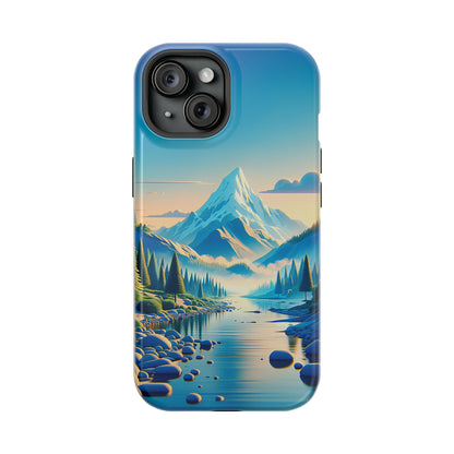 Alpine Serenity (iPhone MagSafe Case)Alpine Serenity MagSafe Durable Case: Style Meets Protection 📱✨
Upgrade your device with Rima Gallery's Alpine Serenity MagSafe Durable Case. This case isn’t just aRimaGallery