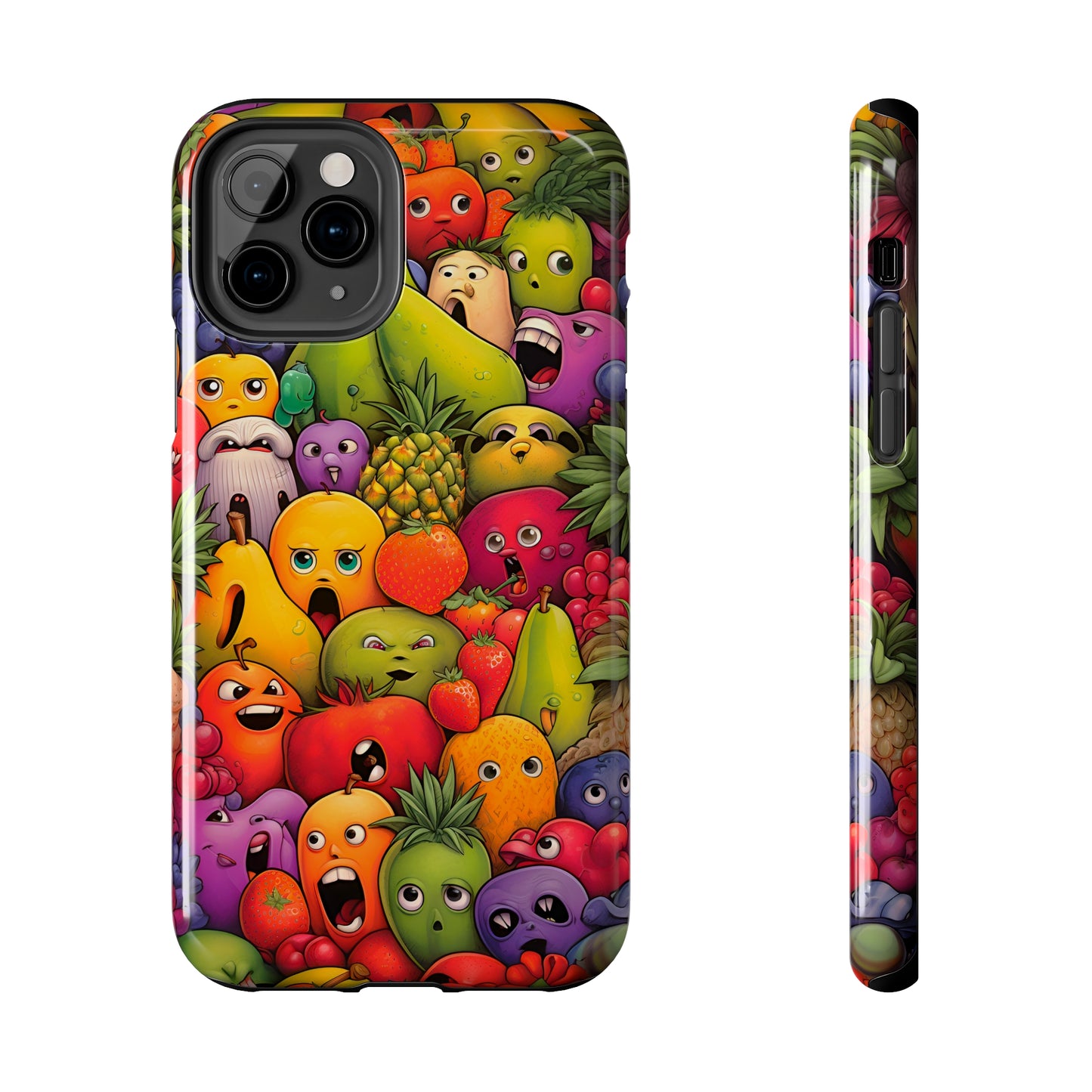 Fruits with Faces (iPhone Case 11-15)