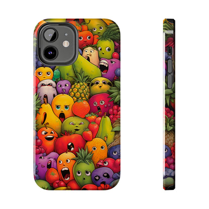 Fruits with Faces (iPhone Case 11-15)