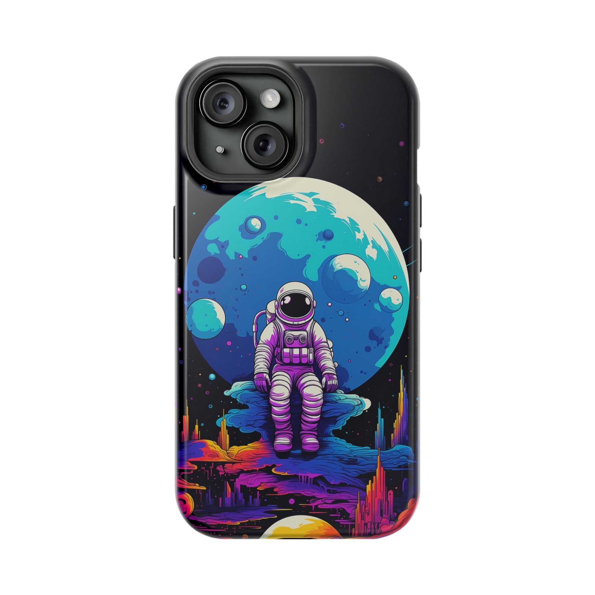 Orbiting Dreamer (iPhone MagSafe Case)Orbiting Dreamer MagSafe Durable Case: Style Meets Protection 📱✨
Upgrade your device with Rima Gallery's Orbiting Dreamer MagSafe Durable Case. This case isn’t justRimaGallery