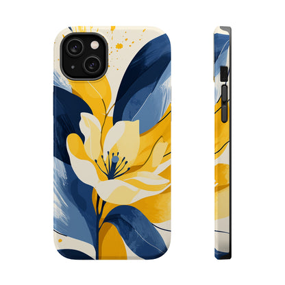 Indigo Spring (iPhone MagSafe Case)Upgrade your phone's safety and style with Rima Yellow Astronaut Robot Beauty MagSafe Case. Dual-layer protection meets stunning design. Shop now for seamless MagSafRimaGallery