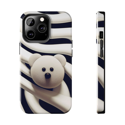 Zebra Print Teddy Bear (iPhone Case 11-15)Zebra Print Teddy Bear Phone Case for iPhone 11-15: Combining Glossy Elegance with Shockproof Functionality
Dive into the Exotic World of Zebra Patterns:
Get mesmeriRimaGallery