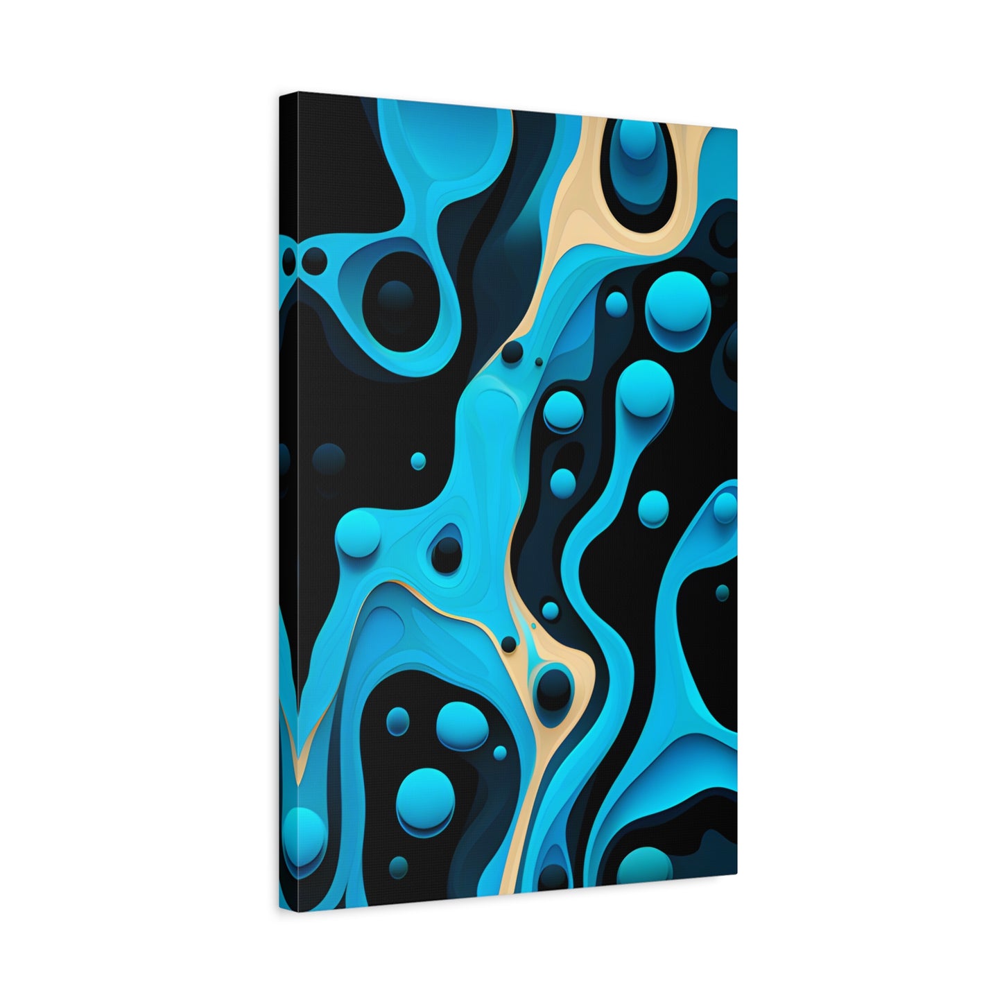Flowing Shapes Harmony (Canvas)Flowing Shapes Harmony (Canvas  Matte finish, stretched, with a depth of 1.25 inches)
Struggling with low-quality canvases? Switch to RimaGallery! Our canvases are mRimaGallery