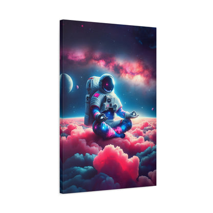 Stardust Meditation (Canvas)Stardust Meditation (Canvas  Matte finish, stretched, with a depth of 1.25 inches)Make an art statement with RimaGallery's ethically produced canvases. Sustainably sRimaGallery