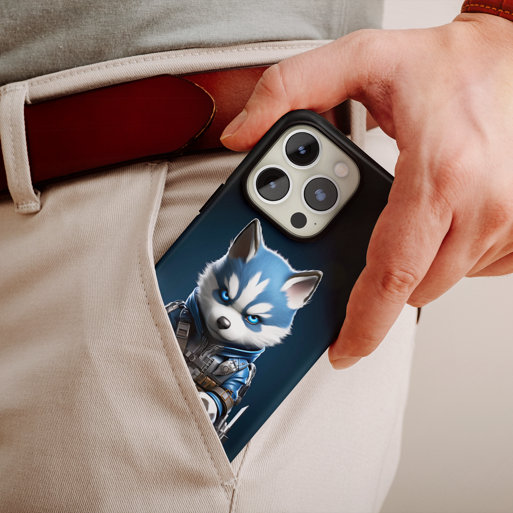 Canine Commando (iPhone MagSafe Case)Canine Commando MagSafe Durable Case: Style Meets Protection 📱✨
Upgrade your device with Rima Gallery's Canine Commando MagSafe Durable Case. This case isn’t just aRimaGallery