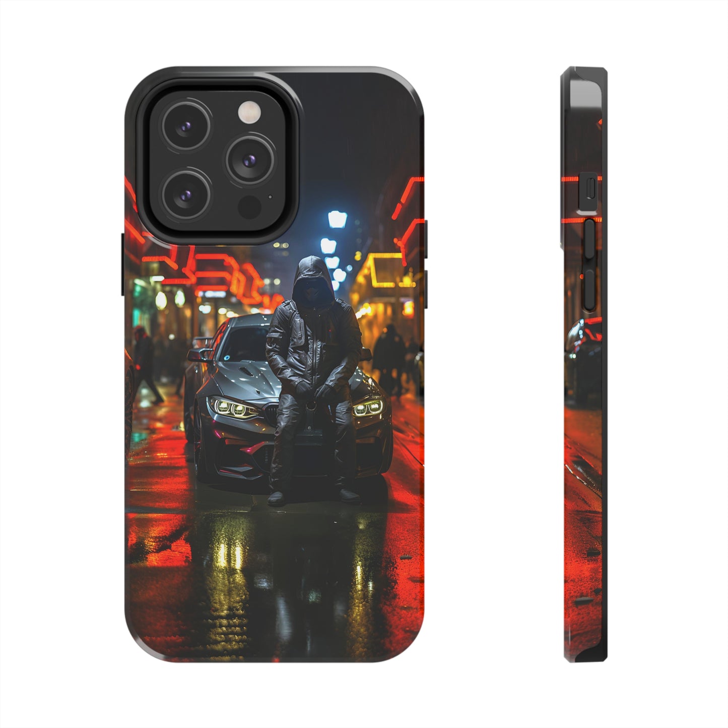 Man Ghost Mask (iPhone Case 11-15)Protect your iPhone 11-15 in style with this tough man ghost mask phone case 👻📱. Made from durable polycarbonate and rubber, this case is impact resistant and shocRimaGallery
