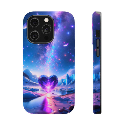 Galactic Heartbeat (iPhone MagSafe Case)Galactic Heartbeat MagSafe Durable Case: Style Meets Protection 📱✨
Upgrade your device with Rima Gallery's Galactic Heartbeat MagSafe Durable Case. This case isn’t RimaGallery
