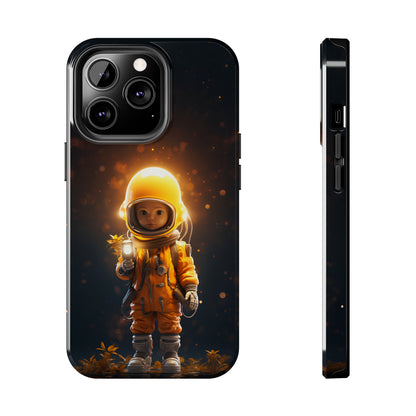 Astronaut Boy in Space (iPhone Case 11-15)