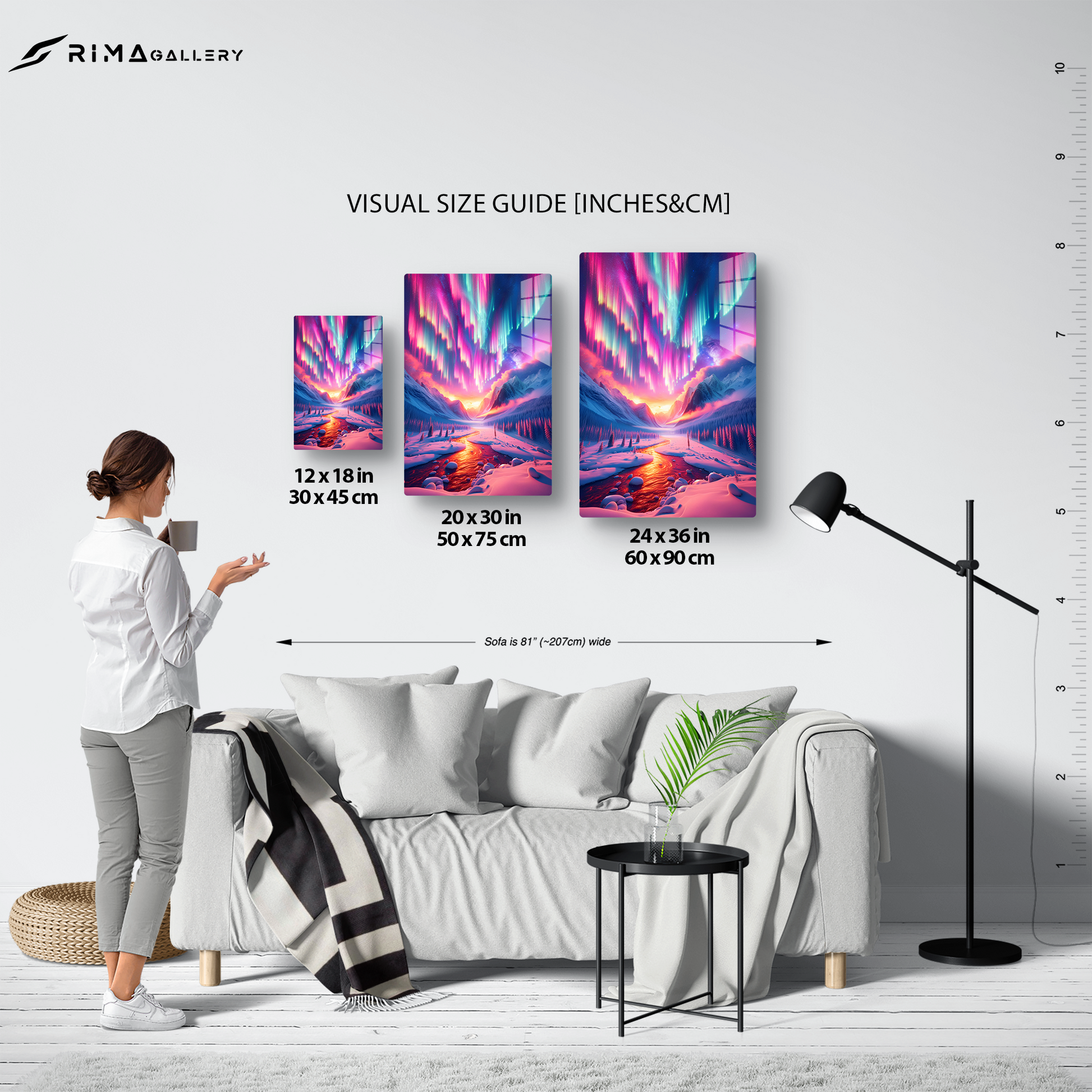 Aurora Reverie (Acrylic)Aurora Reverie
Elevate your home with our rimagallery Acrylic Prints. Offering a stunning glass-like appearance and superior quality, these prints transform any roomRimaGallery