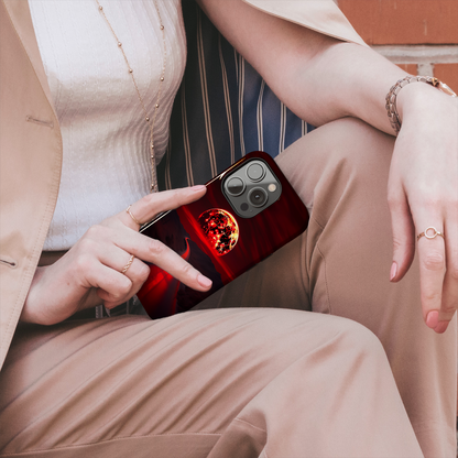 Crimson Eclipse (iPhone Case 11-16)