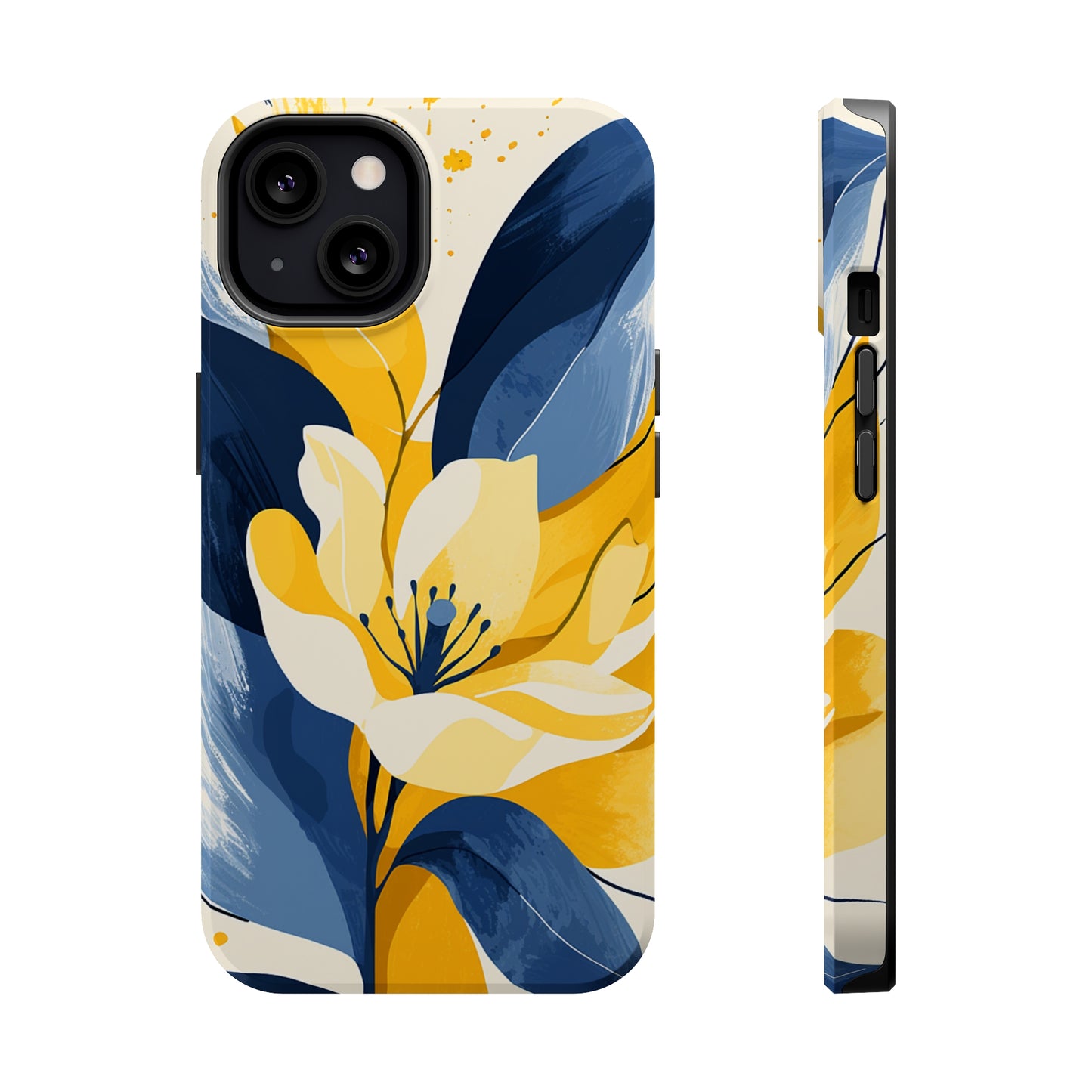 Indigo Spring (iPhone MagSafe Case)Upgrade your phone's safety and style with Rima Yellow Astronaut Robot Beauty MagSafe Case. Dual-layer protection meets stunning design. Shop now for seamless MagSafRimaGallery