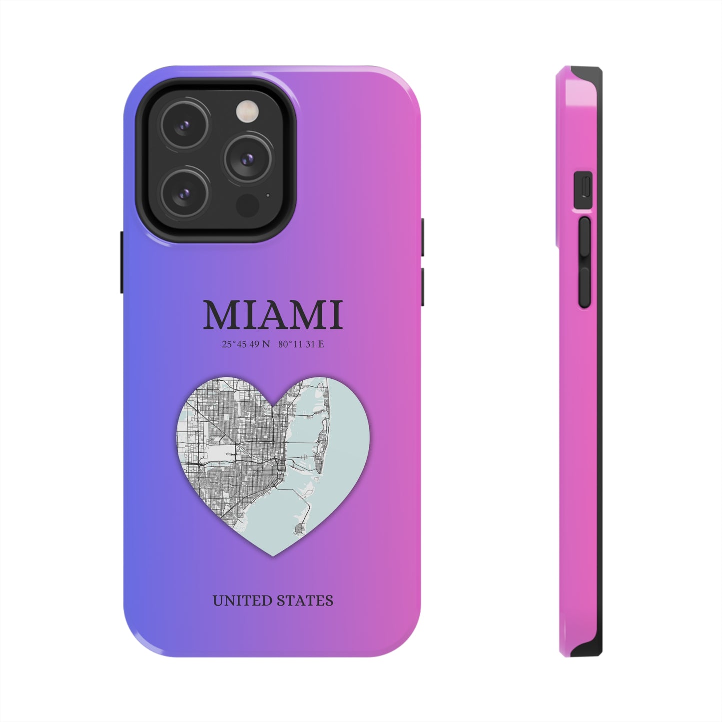 Miami Heartbeat - Magenta (iPhone Case 11-15)Elevate your iPhone's style with Rima's Miami Heartbeat case. Sleek, durable protection for models 11-15. Free US shipping.RimaGallery