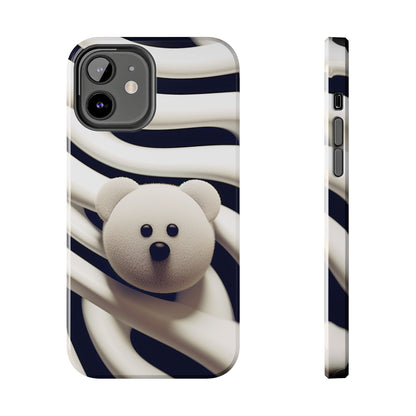 Zebra Print Teddy Bear (iPhone Case 11-15)Zebra Print Teddy Bear Phone Case for iPhone 11-15: Combining Glossy Elegance with Shockproof Functionality
Dive into the Exotic World of Zebra Patterns:
Get mesmeriRimaGallery