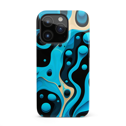 Flowing Shapes Harmony (iPhone Case 11-15)Revolutionize your iPhone's look and feel with RIMA Tough Phone Case – ultimate protection meets elegant style for iPhone 11-15. Grab yours now! 🛡️📱RimaGallery