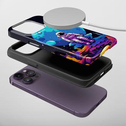 Orbiting Dreamer (iPhone MagSafe Case)Orbiting Dreamer MagSafe Durable Case: Style Meets Protection 📱✨
Upgrade your device with Rima Gallery's Orbiting Dreamer MagSafe Durable Case. This case isn’t justRimaGallery