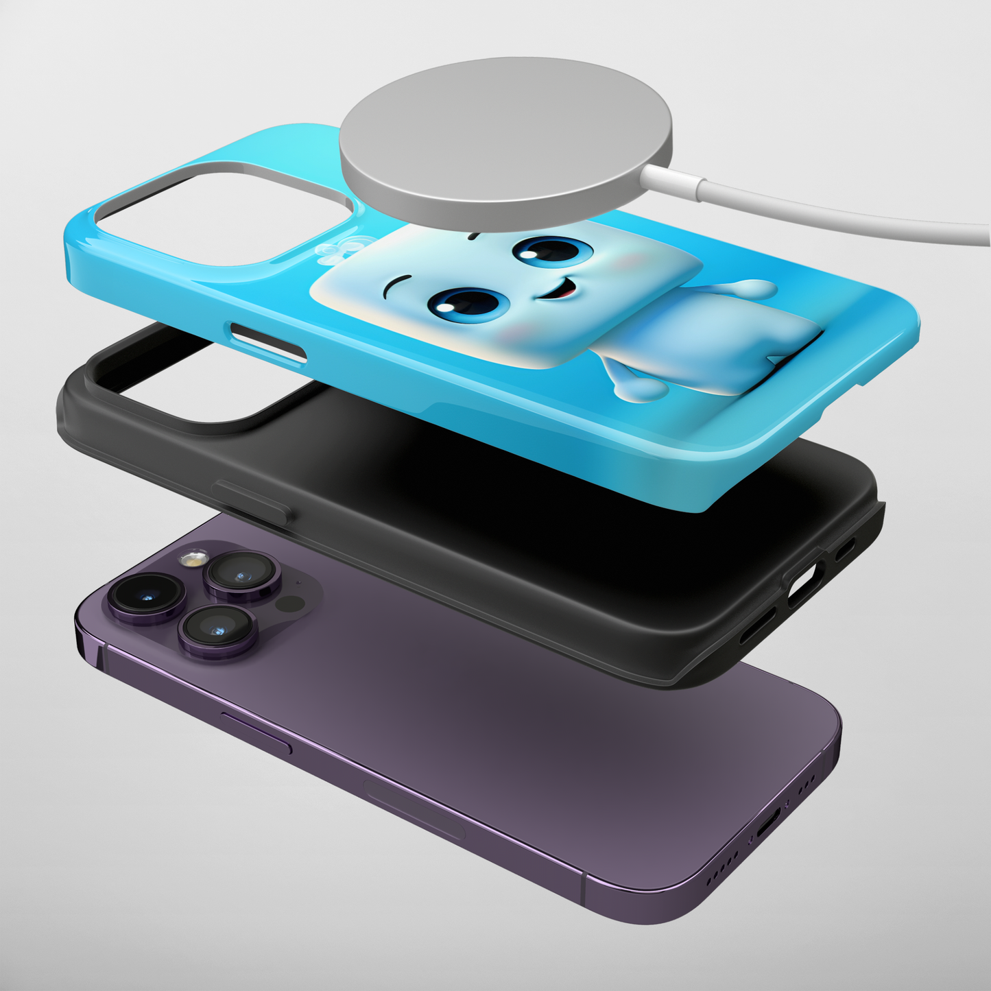 Marshmallow in Blue Sky MagSafe Durable Case: Style Meets Protection 📱✨
Upgrade your device with Rima Gallery's Marshmallow in Blue Sky MagSafe Durable Case. This c-Blue Sky (iPhone MagSafe Case)