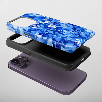 Azure Foliage (iPhone Case 11-15)Discover unmatched security and style for your iPhone 11-15, iphone 15 pro max with RIMA's Case. Durable, glossy, and chic. Click to protect in style!"RimaGallery