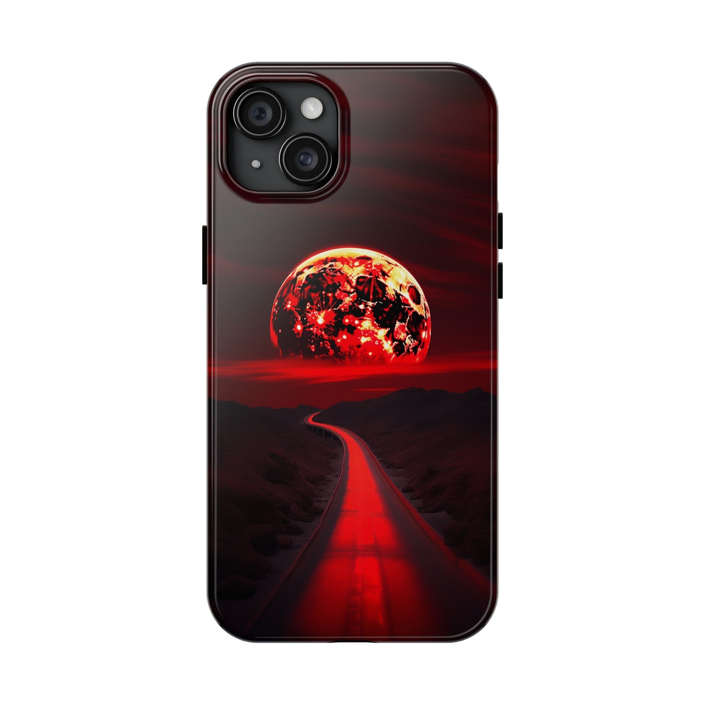 Crimson Eclipse (iPhone Case 11-16)