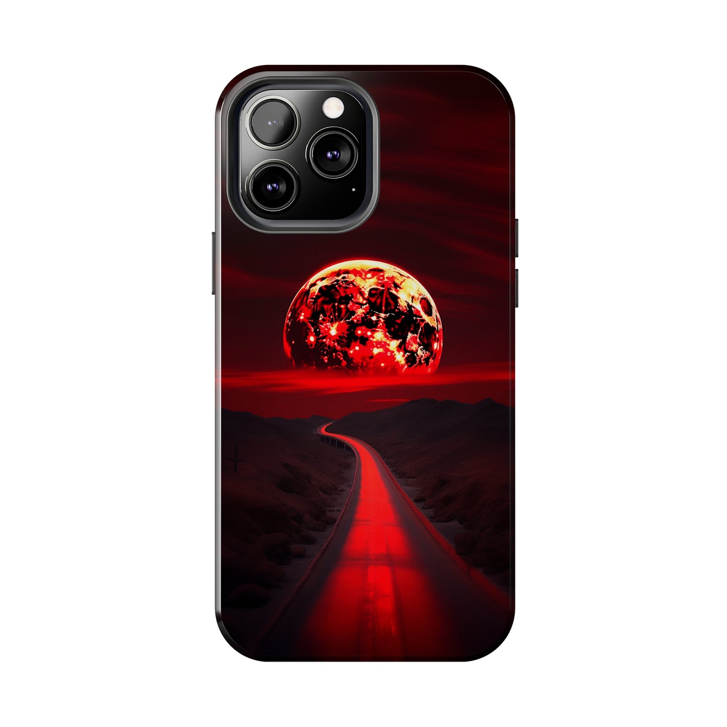 Crimson Eclipse (iPhone Case 11-16)
