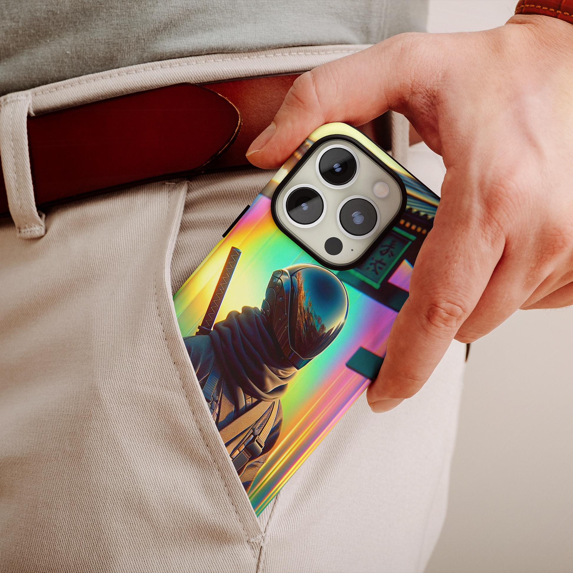 Samurai Synthwave (iPhone MagSafe Case)Samurai Synthwave MagSafe Durable Case: Style Meets Protection 📱✨
Upgrade your device with Rima Samurai Synthwave MagSafe Durable Case. This case isn’t just about sRimaGallery