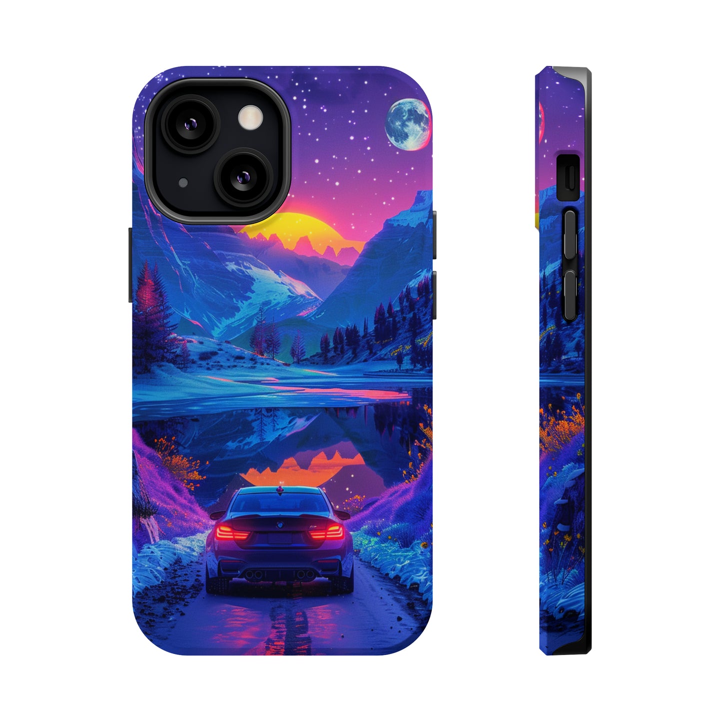 Celestial Drive (iPhone MagSafe Case)Celestial Drive Revolutionize your iPhone's look and feel with RIMA Tough Phone Case – ultimate protection meets elegant style for iPhone 11-15. Grab yours now! 🛡️?imaGallery