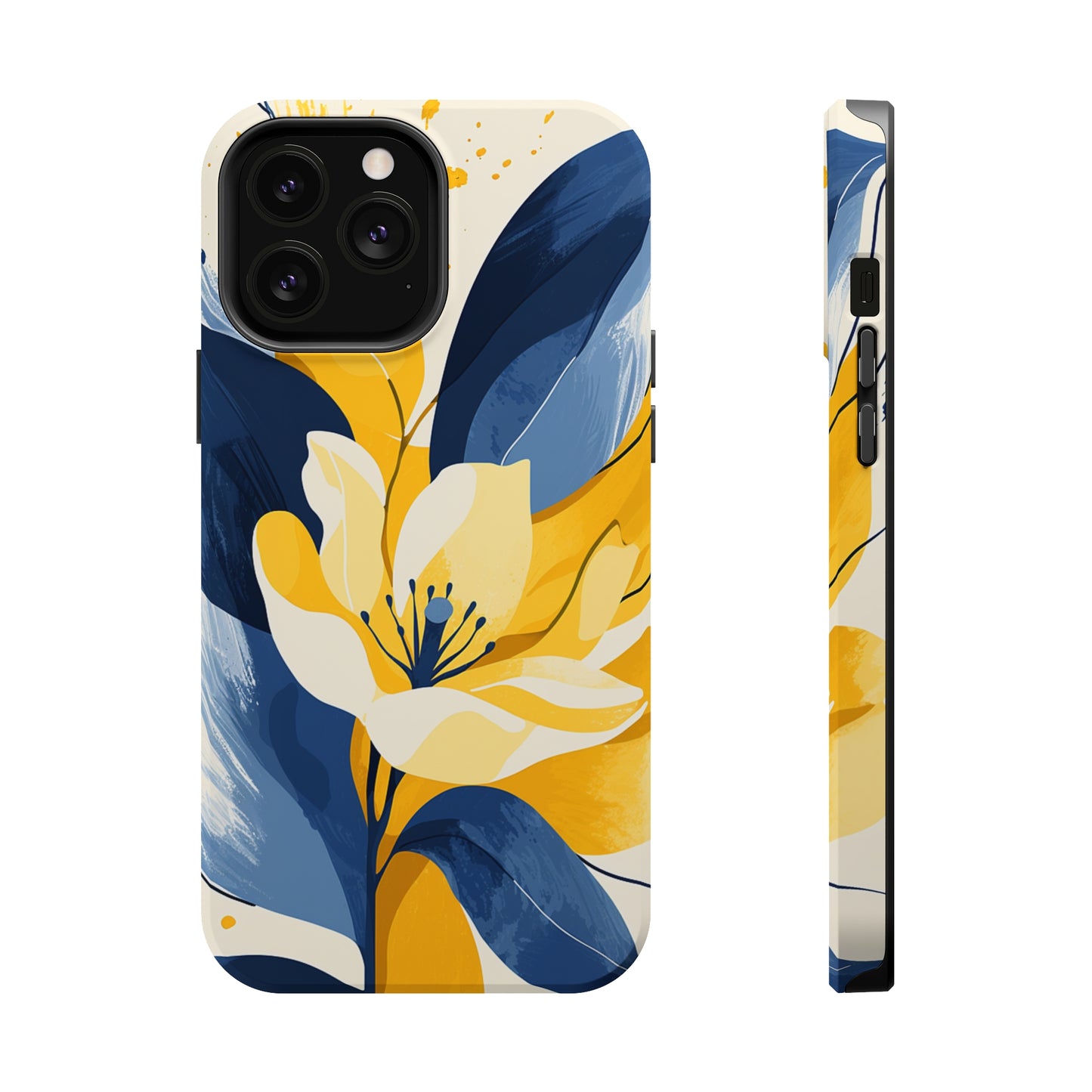 Indigo Spring (iPhone MagSafe Case)Upgrade your phone's safety and style with Rima Yellow Astronaut Robot Beauty MagSafe Case. Dual-layer protection meets stunning design. Shop now for seamless MagSafRimaGallery