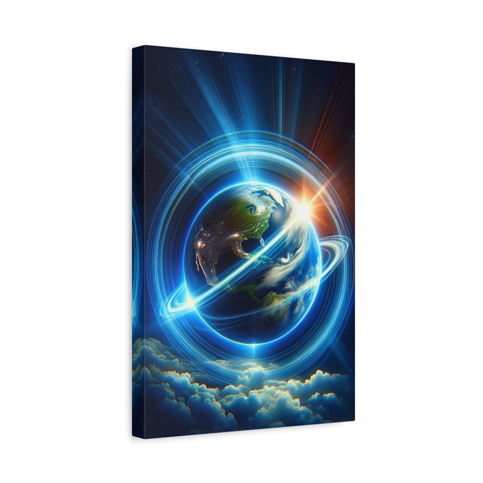 Luminous Earth Odyssey (Canvas)Luminous Earth Odyssey (Canvas  Matte finish, stretched, with a depth of 1.25 inches)
Struggling with low-quality canvases? Switch to RimaGallery! Our canvases are mRimaGallery