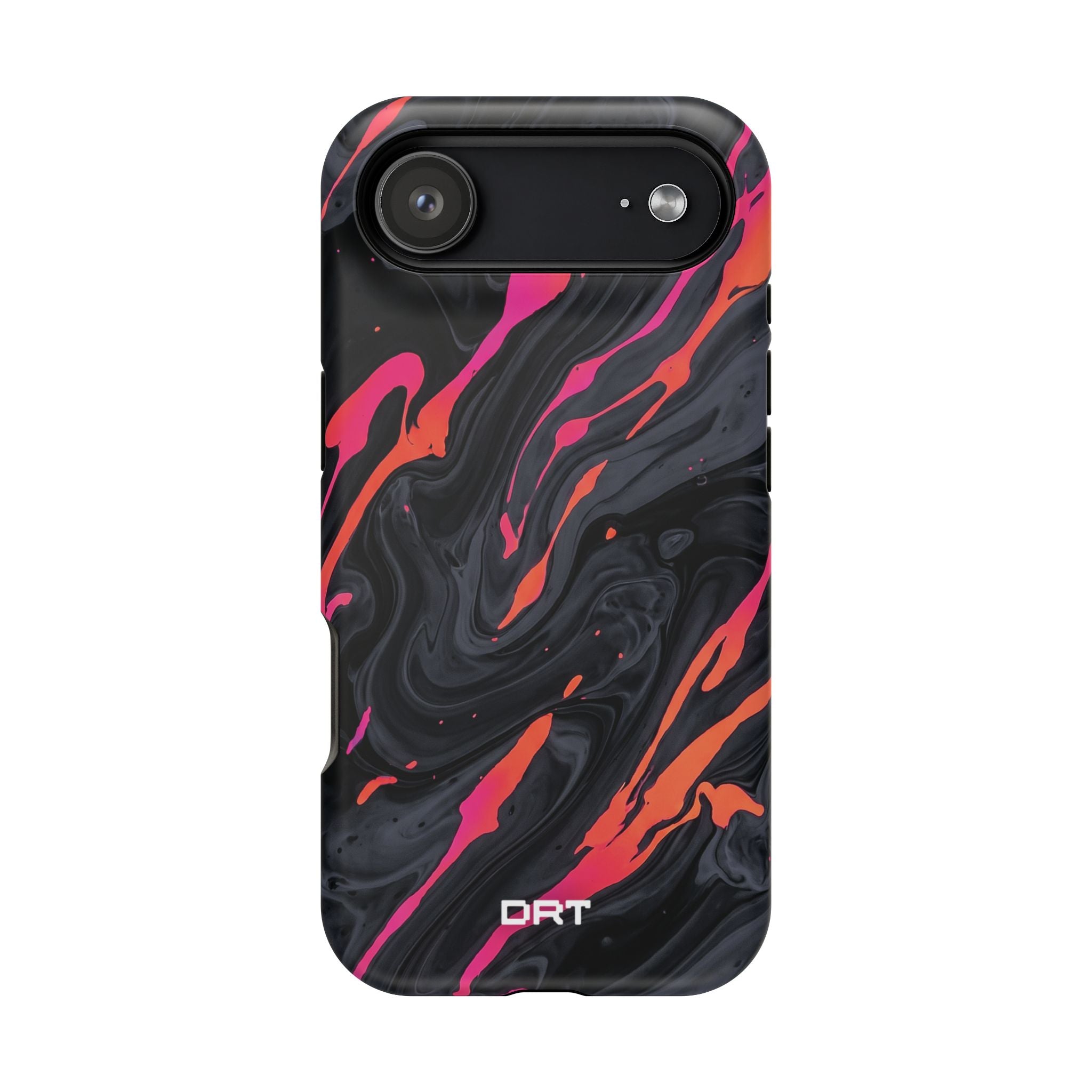 Marbled Neon Swirl Magnetic Impact Phone Case