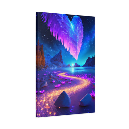 Glimmering Aurora (Canvas)Glimmering Aurora (Canvas  Matte finish, stretched, with a depth of 1.25 inches)Experience the artistry of RimaGallery canvases. Ethically sourced materials, museum-RimaGallery
