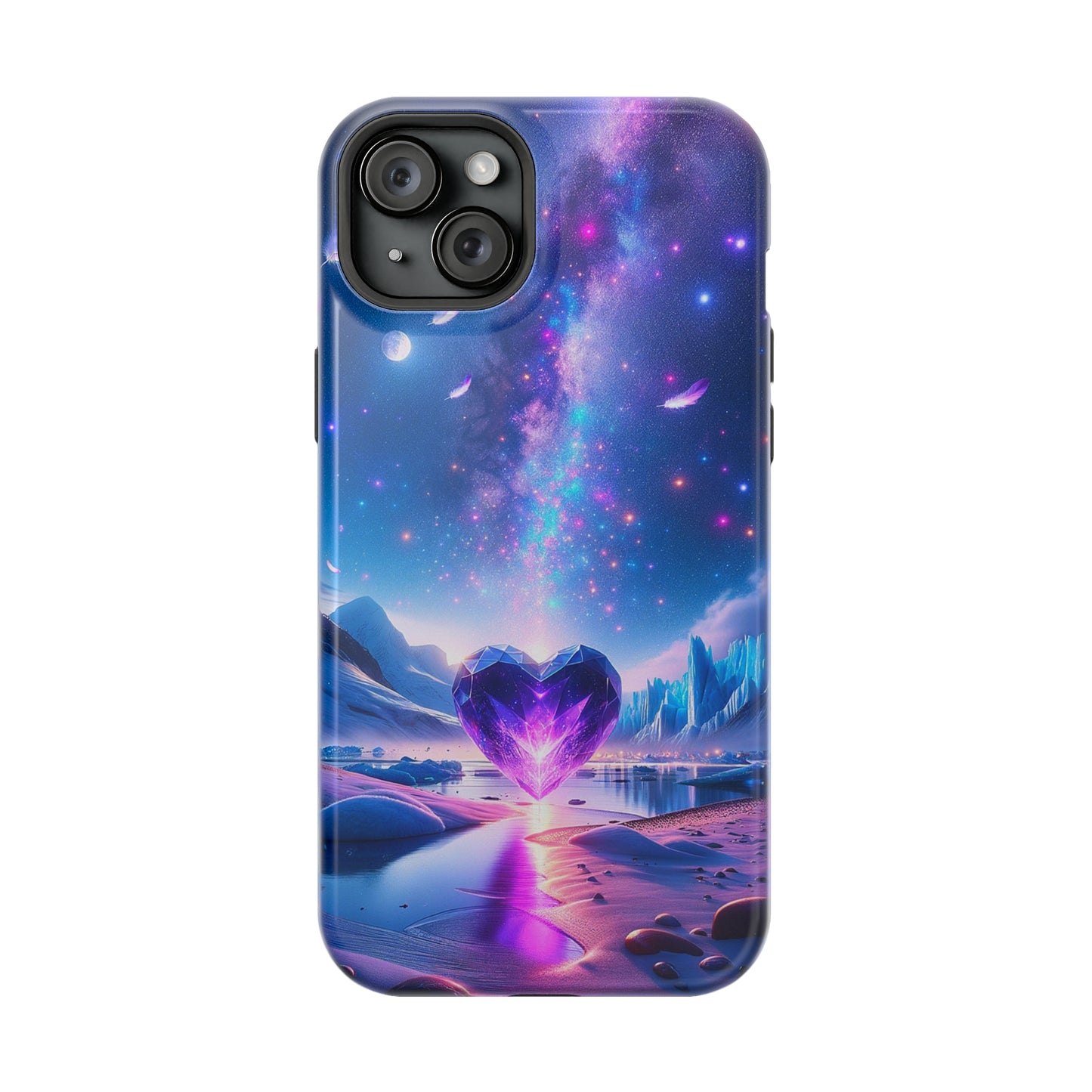 Galactic Heartbeat (iPhone MagSafe Case)Galactic Heartbeat MagSafe Durable Case: Style Meets Protection 📱✨
Upgrade your device with Rima Gallery's Galactic Heartbeat MagSafe Durable Case. This case isn’t RimaGallery