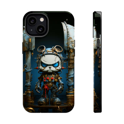 Steampunk Sentry (iPhone MagSafe Case)Steampunk Sentry MagSafe Durable Case: Style Meets Protection 📱✨
Upgrade your device with Rima Gallery's Steampunk Sentry MagSafe Durable Case. This case isn’t justRimaGallery