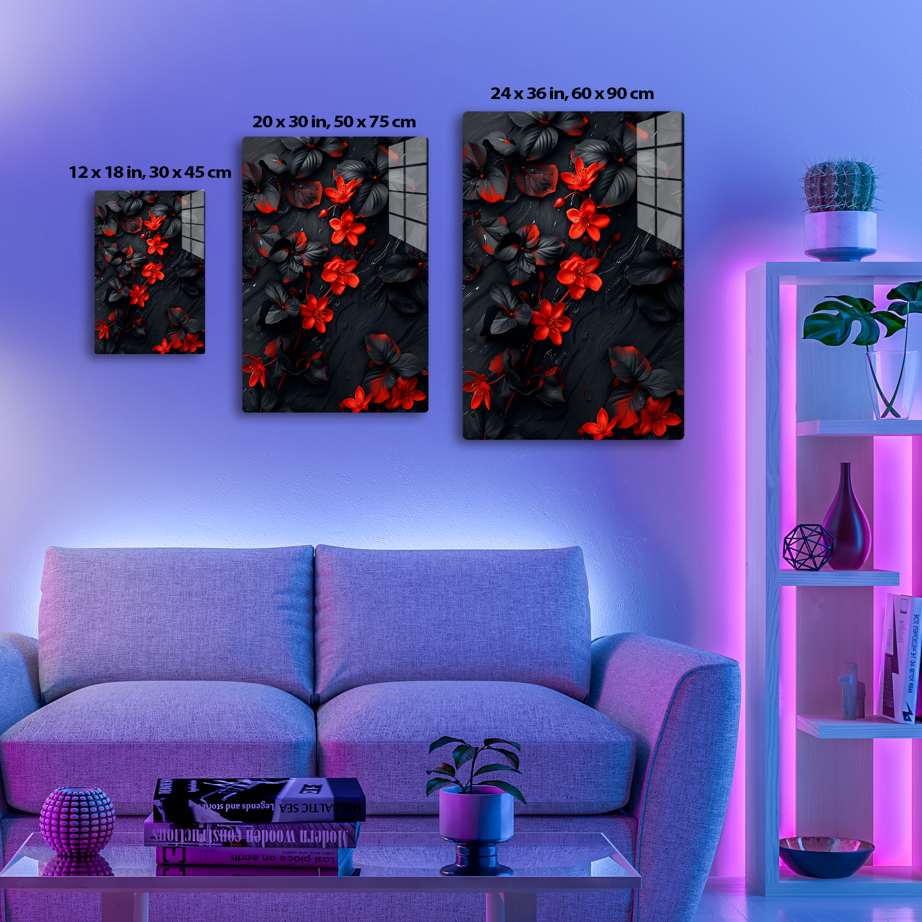 Midnight Bloom (Acrylic)Elevate your space with our sophisticated Acrylic Prints, blending modern art with durability. Perfect for art lovers and design enthusiasts, our prints offer vibranRimaGallery