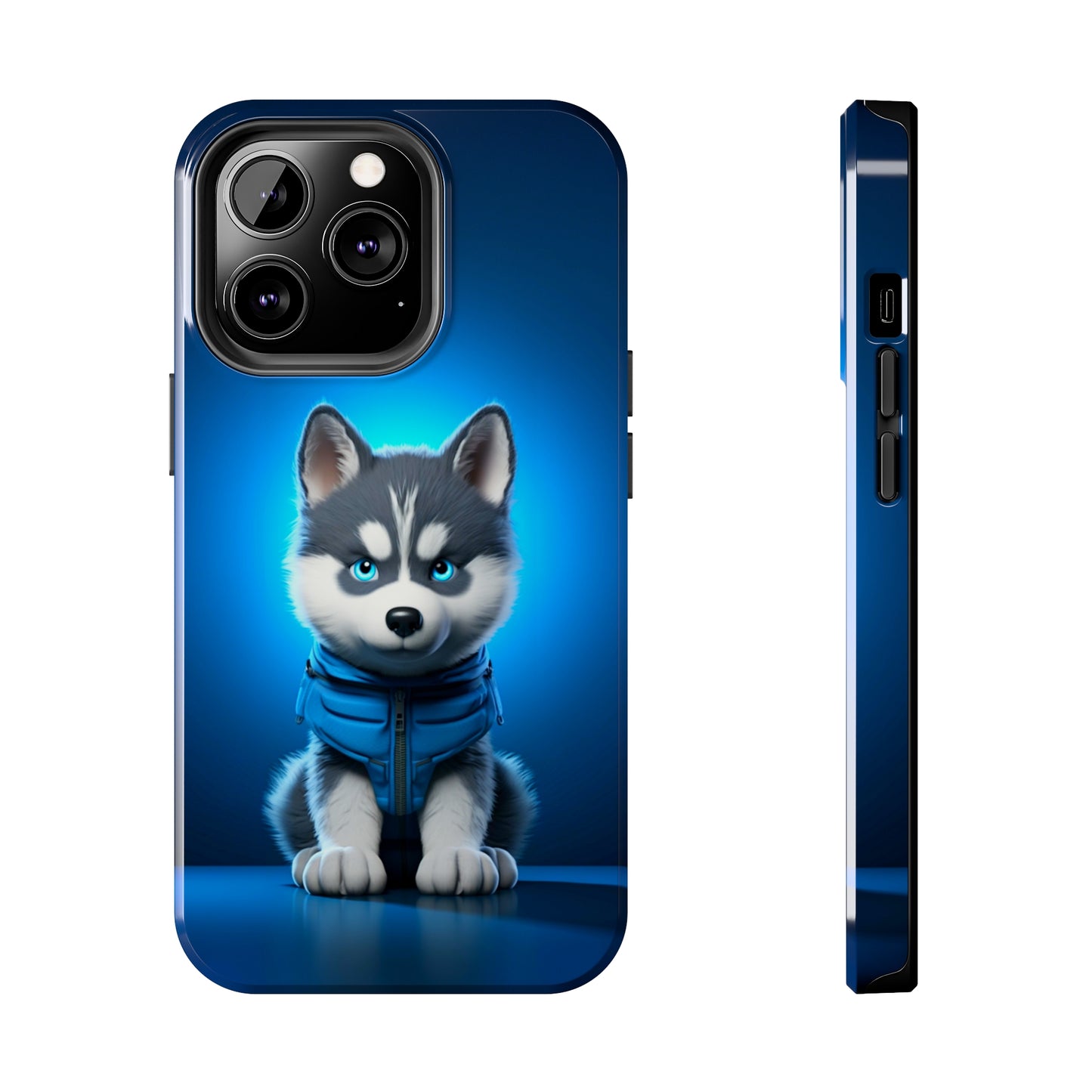 Blue Husky Charm (iPhone Case 11-15)Upgrade Your iPhone with RIMA's Tough Case: Combining sleek style and unmatched protection for iPhone 11-15 models. Durable, fashionable, and eco-friendly. Shop now RimaGallery