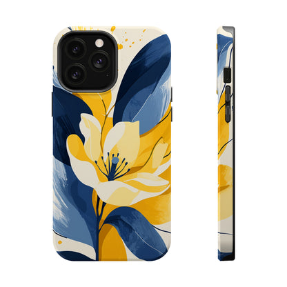 Indigo Spring (iPhone MagSafe Case)Upgrade your phone's safety and style with Rima Yellow Astronaut Robot Beauty MagSafe Case. Dual-layer protection meets stunning design. Shop now for seamless MagSafRimaGallery