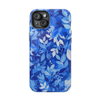 Azure Foliage (iPhone MagSafe Case)Upgrade your phone's safety and style with Rima Yellow Astronaut Robot Beauty MagSafe Case. Dual-layer protection meets stunning design. Shop now for seamless MagSafRimaGallery