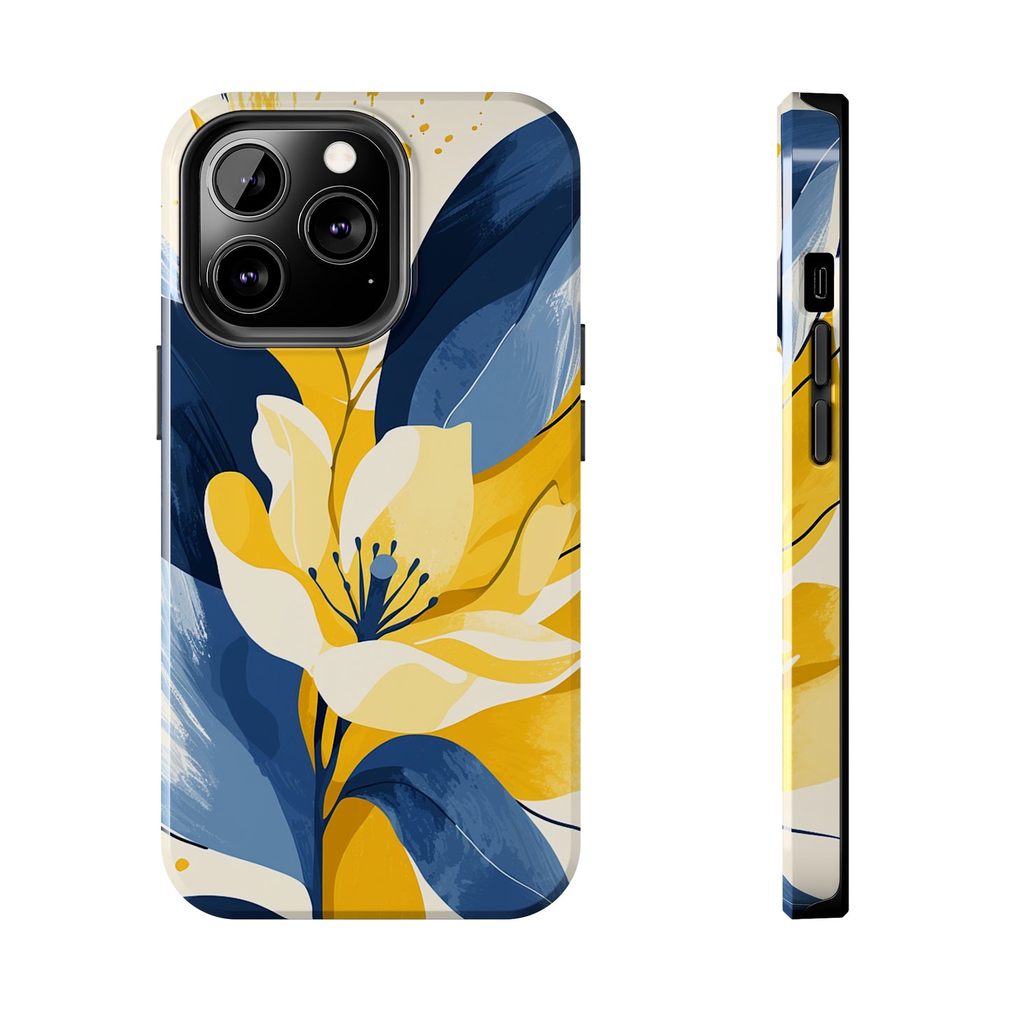 Indigo Spring (iPhone Case 11-15)Elevate your iPhone experience with RIMA's Tough Phone Case, designed for iPhone 11 to 15 include modles pro and max. Double-layer defense and premium materials provRimaGallery