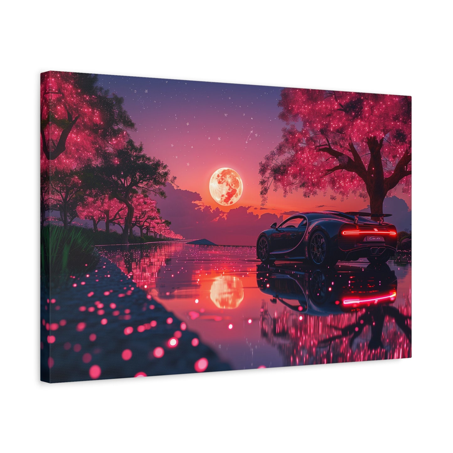 Twilight Velocity (Canvas)Twilight Velocity (Canvas  Matte finish, stretched, with a depth of 1.25 inches) Elevate your décor with RimaGallery’s responsibly made art canvases. Our eco-friendlRimaGallery