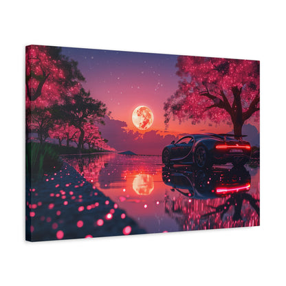 Twilight Velocity (Canvas)Twilight Velocity (Canvas  Matte finish, stretched, with a depth of 1.25 inches) Elevate your décor with RimaGallery’s responsibly made art canvases. Our eco-friendlRimaGallery