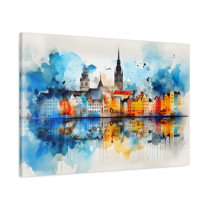 Watercolor Hamburg, Germany (Canvas)Engaging Introductory Paragraph:
Struggling with low-quality canvases? Switch to RimaGallery! Our canvases are more than just a purchase; they're a statement of qualRimaGallery