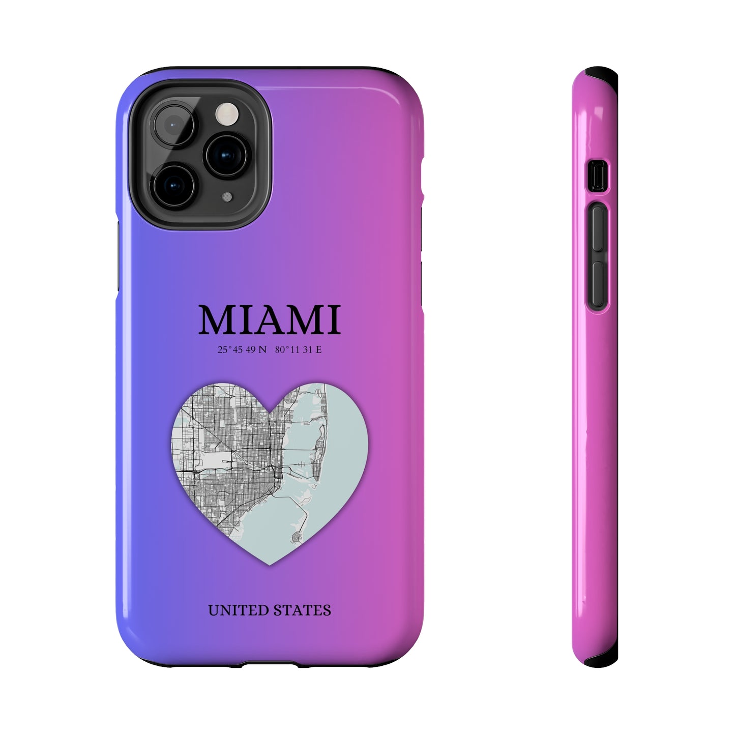 Miami Heartbeat - Magenta (iPhone Case 11-15)Elevate your iPhone's style with Rima's Miami Heartbeat case. Sleek, durable protection for models 11-15. Free US shipping.RimaGallery
