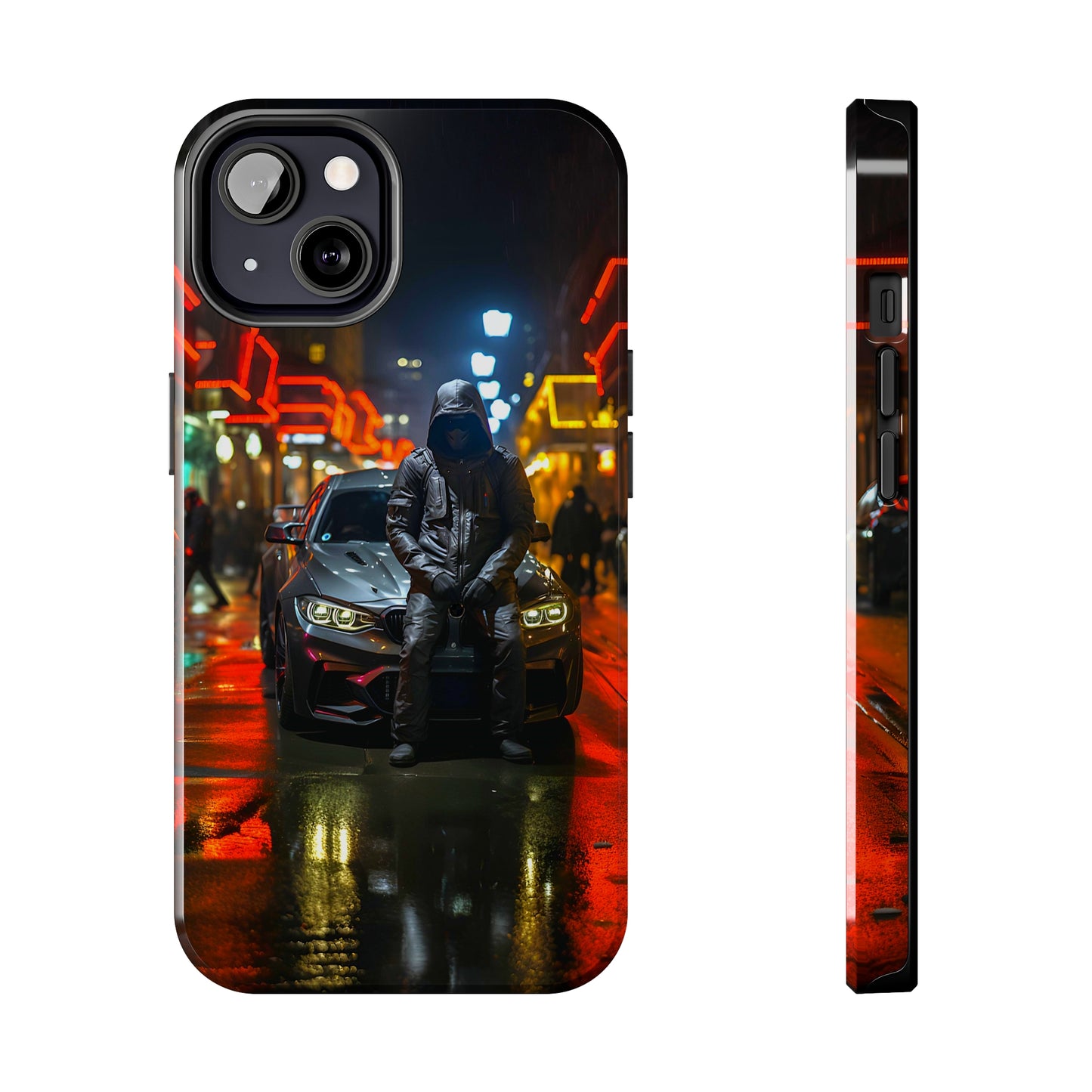 Man Ghost Mask (iPhone Case 11-15)Protect your iPhone 11-15 in style with this tough man ghost mask phone case 👻📱. Made from durable polycarbonate and rubber, this case is impact resistant and shocRimaGallery